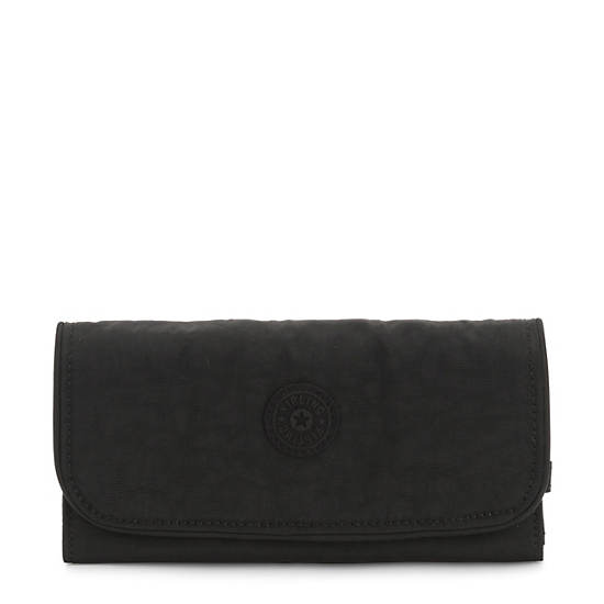 Kipling Money Land Snap Wallet Wallets Black Noir | CA 2185VR